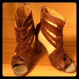 Diesel Black Gold Booties